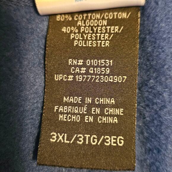 Disney Mickey Mouse Hoodie Blue Pullover Sweatshirt Women's 3XL - Picture 6 of 7